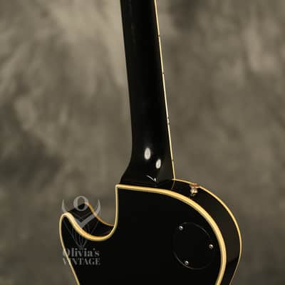 1957 Gibson Les Paul Custom Black w/original Bigsby + "Fretless Wonder" HANG TAG image 18
