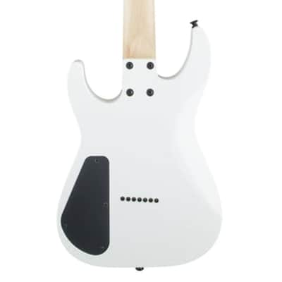 Jackson JS Series Dinky Arch Top JS32-7 DKA HT - Snow White w/Amaranth FB image 7