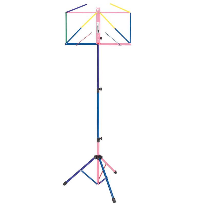 Kinsman Kinsman Deluxe Music Stand + Bag ~ Colour Multi