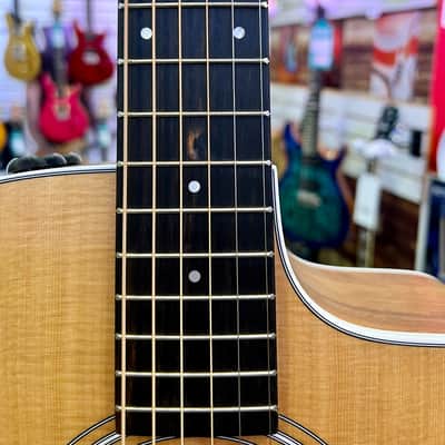 Taylor 214ce-K Acoustic Electric Torrefied Spruce Top, Hawaiian Koa Back and Sides with Soft Case image 9