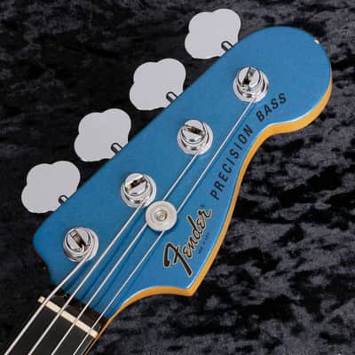 FENDER USA Tony Franklin Fretless Precision Bass with Ebony Fingerboard in Lake Placid Blue [US20070246] (04/03) image 9
