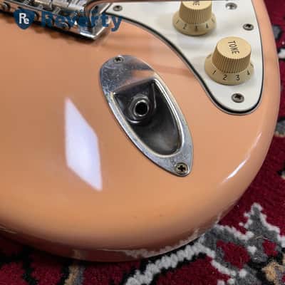 Fender Japan ST62M ’62 Reissue Stratocaster Shell Pink 1993–1994 Made in Japan Used image 6