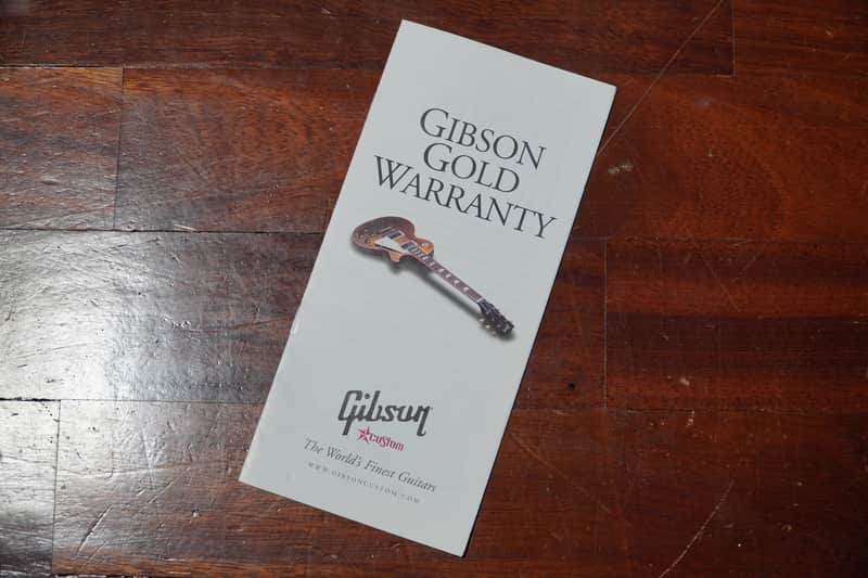 Gibson Gold Warranty Manual Case Candy, Accessory, Hang Tag image 1