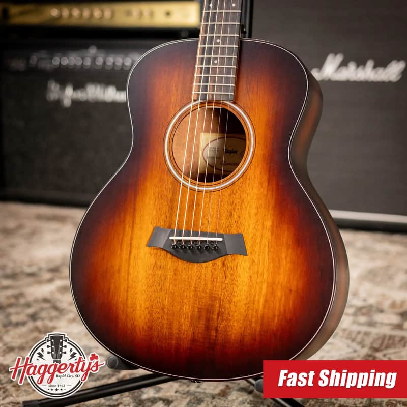Taylor GS Mini-e Koa Plus Acoustic/Electric Guitar with Aerocase image 1
