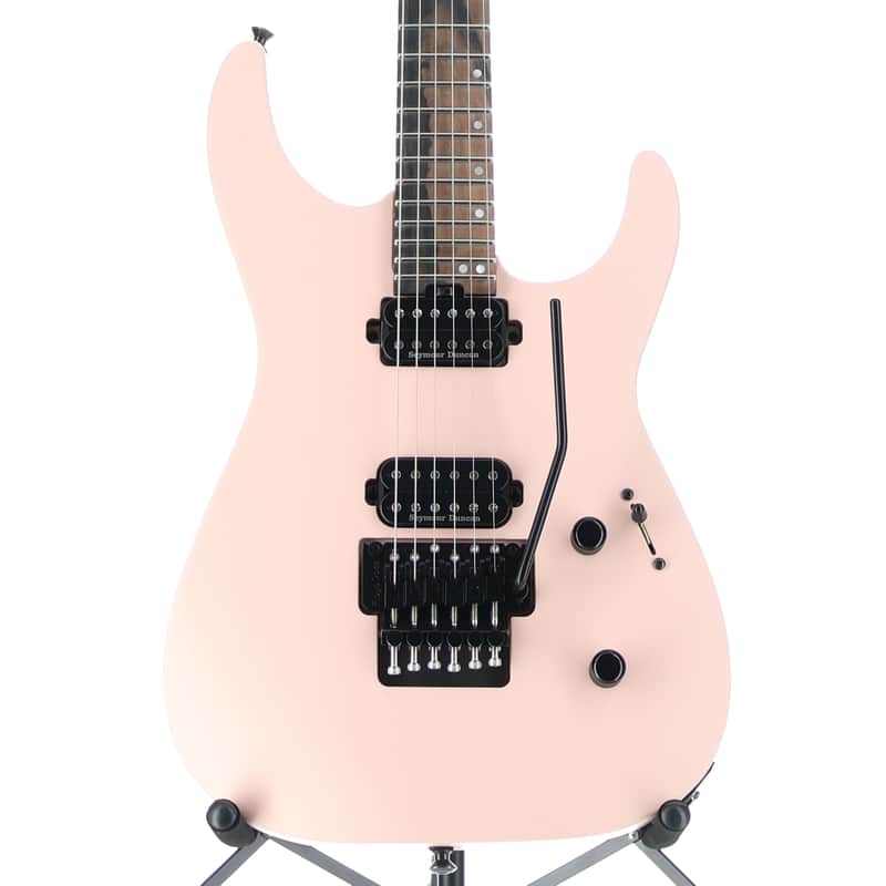 Jackson American Series Virtuoso, Streaked Ebony Fingerboard, Satin Shell Pink (A6)(02836) (02836) image 1