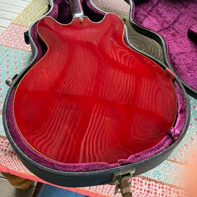 Gibson ES-345 Collector Grade 1970 Orange Label Cherry Red w/ Orig. Case image 13