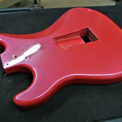 Kramer Pacer body early striker in Candy Red Pearl 1986 image 6