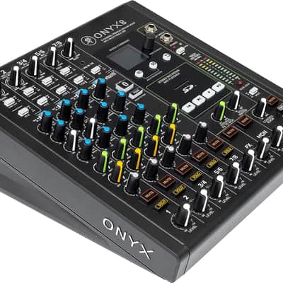 Mackie Analog Live Studio USB Mixer 8-Channel Premium Recording Onyx8 image 3
