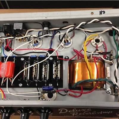 Fender Alessandro Handwired Fender '65 Super Reverb Reissue 2015 Black image 19