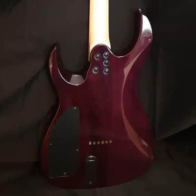Legator Ninja N6SS(WATCHLIST OFFER)Super Shred Series Ultra-Fast Neck Profile, Ebony, Stainless Steel Frets, Locking Tuners! 2024 - Magenta Burl image 4
