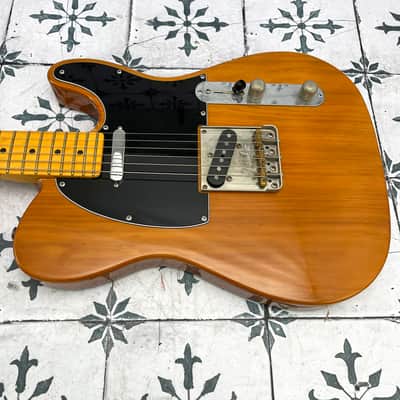 Fender American Professional II Telecaster with Maple Fretboard (Modded & Professionally Relic'd) • Roasted Pine • 2022 • 7 lb