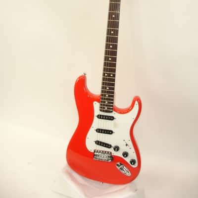 2023 Fender Made in Japan Limited International Color Stratocaster Electric Guitar, Rosewood Fingerboard, Morocco Red w/ Bag image 2