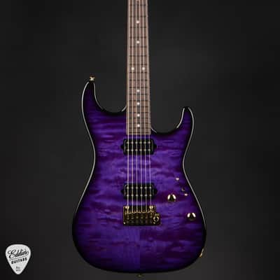 Suhr Standard Thin Burst Limited Edition - Trans Purple image 3