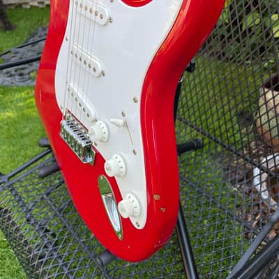 Fender Squier Stratocaster Made In Japan MIJ Stratocaster 1987 E series stunner image 4