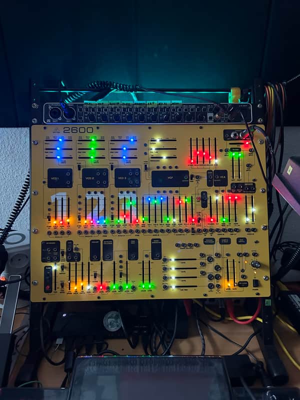 Behringer 2600 Semi-Modular Analog Synthesizer 2020 - Present - Black image 1