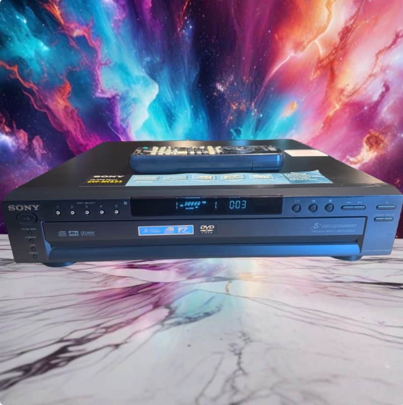 Sony DVP-NC625 5-Disc DVD/CD Changer Player Tested Working w/ Remote Beauty 🎶