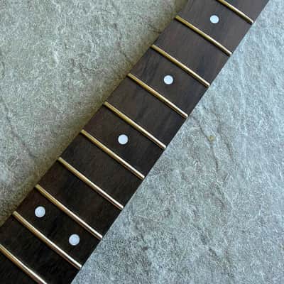Tele Guitar Neck Mahogany  22 Fret Rosewood Fingerboard,  Satin Finish image 7