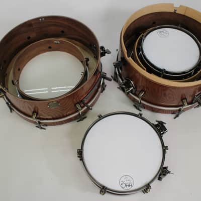 HHG Drums  Self Contained Nesting Kit 2021 Red Ebony Satin image 6