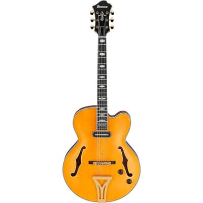 Ibanez Pat Metheny Signature Electric Guitar Regular Natural Amber Low Gloss image 3