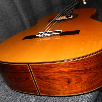 HIDEO IDA CUSTOM 1987 - WORLD CLASS CLASSICAL CONCERT GUITAR - SPRUCE/BRAZILIAN ROSEWOOD image 8