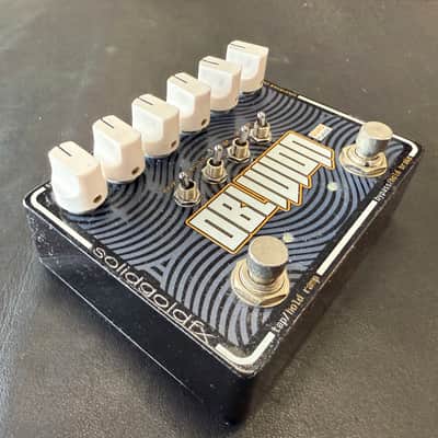 SolidGoldFX Oblivion Quad Flanger Pedal 2020 - Blue- Pre owned image 3