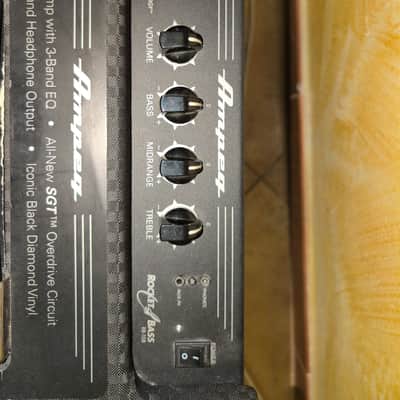 Ampeg RB-108 Rocket Bass 30-Watt 1x8" Bass Combo 2021 - Present - Blue Check image 2