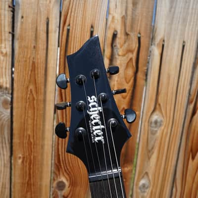 Schecter DIAMOND SERIES Sunset-6 Triad - Gloss Black Left Handed 6-String Electric Guitar image 7