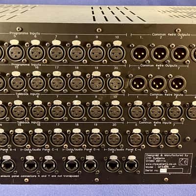 CTP Systems Talkback Hub and Panels 2000's - Blue and Black image 2
