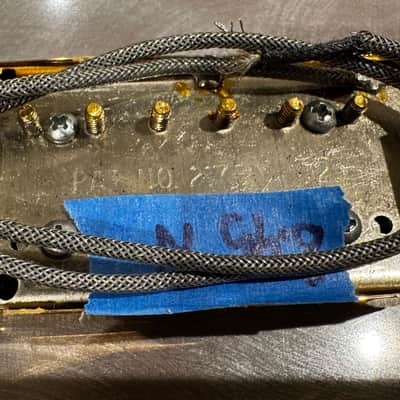 Gibson USA 490R & 498T PAT# Pickup Set (1990s - Gold) image 3
