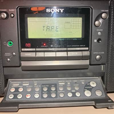 SONY CCCR ZS-6 BOOMBOX (90s) - BLACK image 15