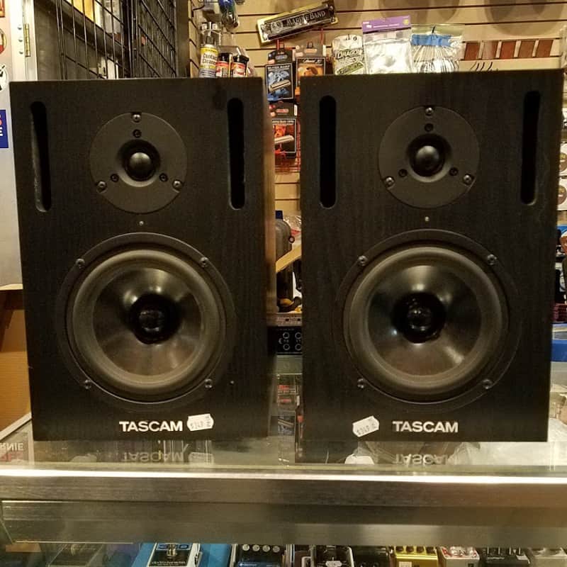 Tascam VL-X5 Powered Studio Monitor Speakers Used image 1