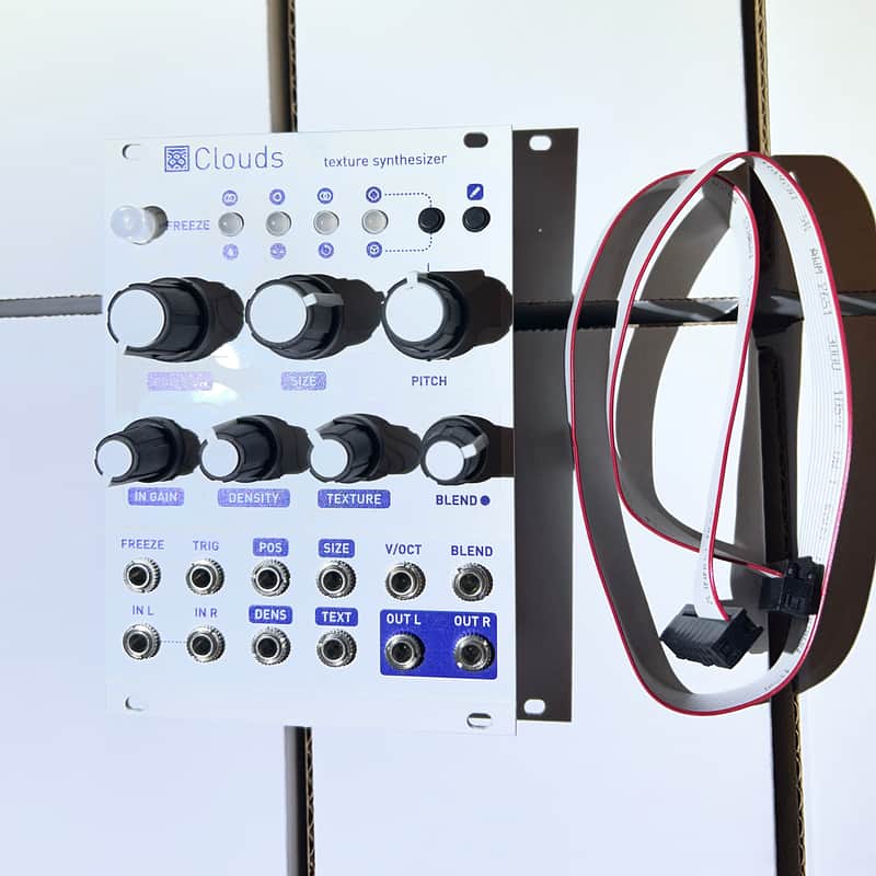 Mutable Instruments Clouds Granular Audio Processor (DIY Build) (White and Blue) image 1