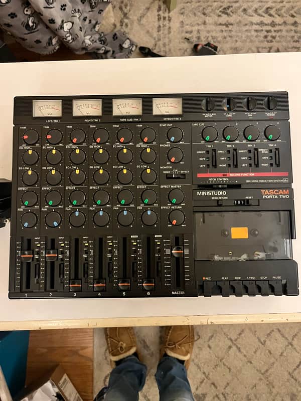 TASCAM Porta Two Ministudio 4-Track Cassette Recorder | Reverb