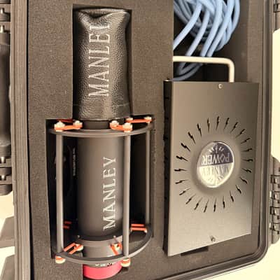 Manley Labs Reference Cardioid Large Diaphragm Tube Condenser Microphone 2010s - Black image 2