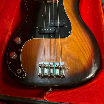 Fender P-BASS 1975 - Sunburst image 3