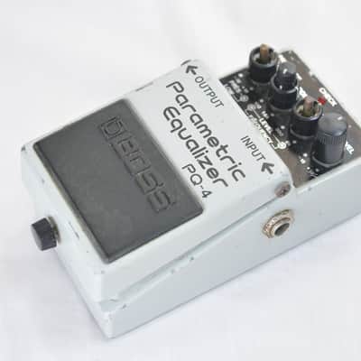 BOSS PQ-4 Parametric Equalizer Silver Label Made in Taiwan 1993 Vintage Guitar Effect Pedal image 1