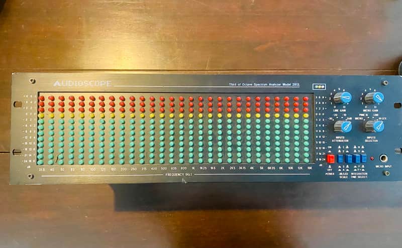AUDIOSCOPE Audioscope Spectrum Analyzer Black image 1