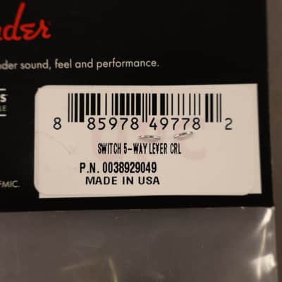 Fender Pure Vintage 5-Position Pickup Selector Switch with Mounting Hardware image 5