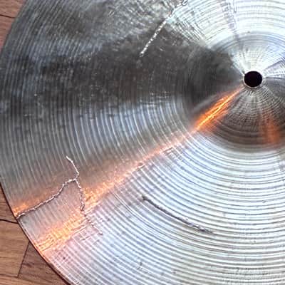 Buffalo Cymbalsmiths Restored 14 5/8” crash 1960s? - Traditional image 2