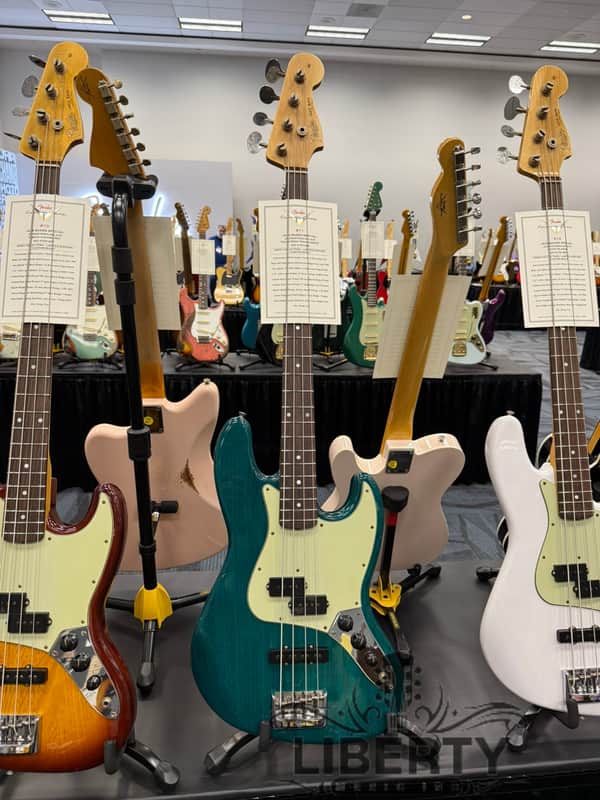 Fender Custom Shop Limited Edition Jazz Bass Special- Journeyman Relic - Teal Green Transparent - 2025 Custom Collection PRE ORDER image 1