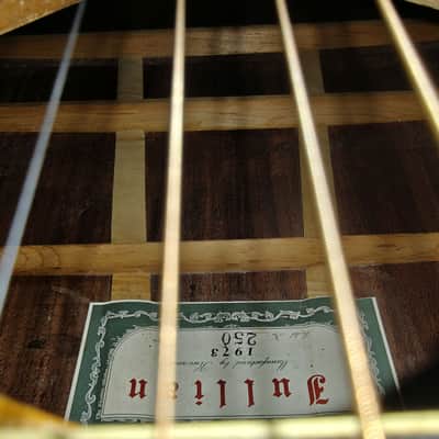 1973 Kurosawa Jullian Model No. 250 Acoustic (Japan) - Natural w/CASE image 10