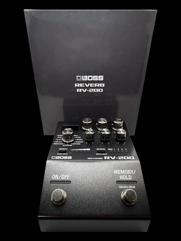Boss RV-200 Reverb 2023 - Present - Black X5702 image 1