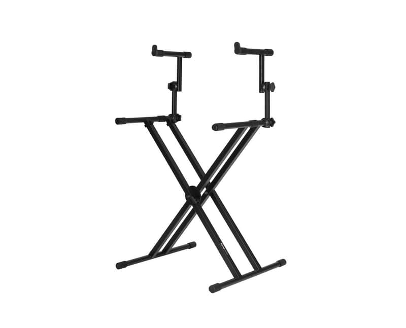 Gator Frameworks GFW-KEY-5100X Two Tier "X" Style Keyboard Stand image 1