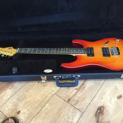 G&L Invader XL 2009 Cherry Burst image 3
