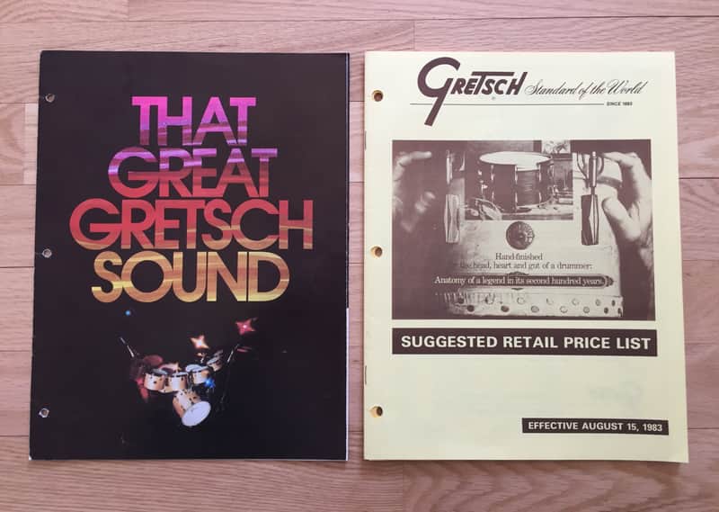 Gretsch Drums Catalog/Price List image 1