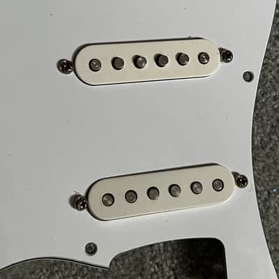 2017 Fender Player Plus Top Stratocaster guitar pickguard loaded pickups pots image 2