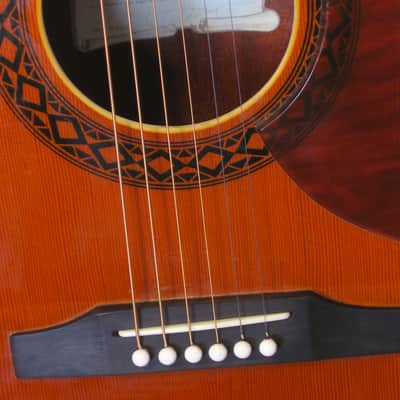 1960's EKO Ranger VI Acoustic Guitar, Excellent, w/Hardshell Case image 6
