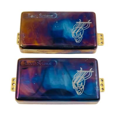 Lace Matt Pike Firespitter Neck & Bridge humbucker set - burnt chrome