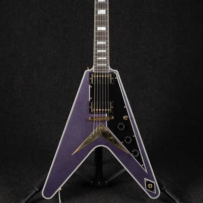 Gibson Custom Shop Flying V Custom - Purple Sparkle image 3