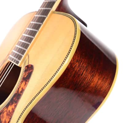 MF60OM Masterworks Series Herringbone OM Acoustic w/Bag - Natural image 4